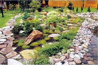 Создаем альпийскую горку