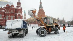 Вывоз снега в мегаполисах