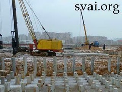 Забивка свай цена