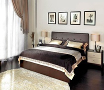 Кожаные кровати