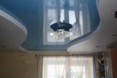 Варианты натяжных потолков